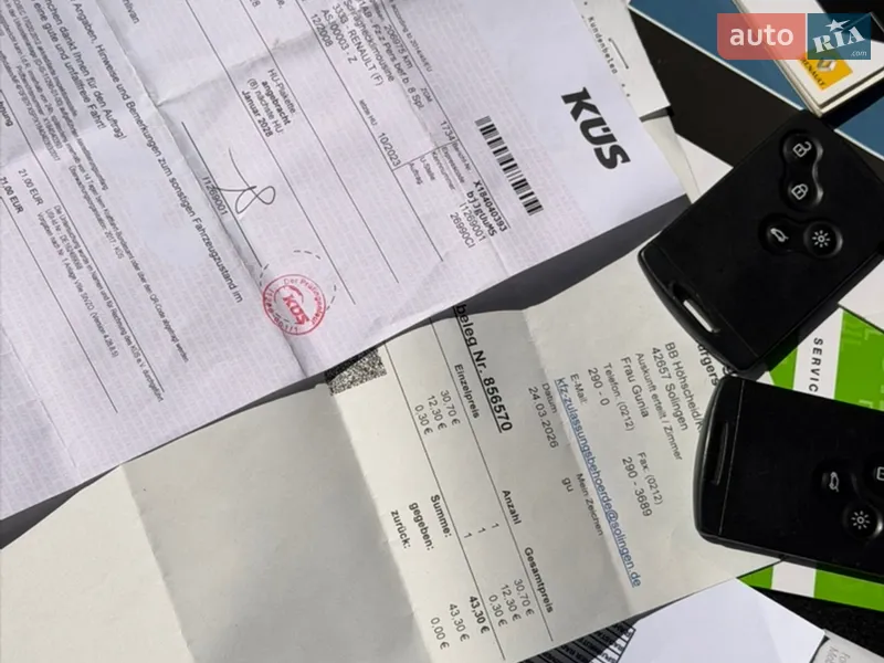 Хэтчбек Renault Megane 2008 в Ромнах документ 4 фото Хэтчбек Renault Megane 2008 в Ромнах документ