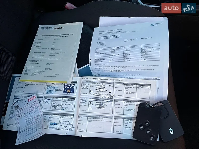 Хэтчбек Renault Megane 2009 в Виннице документ