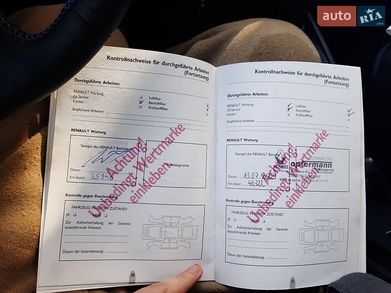 Универсал Renault Megane 2006 в Львове документ