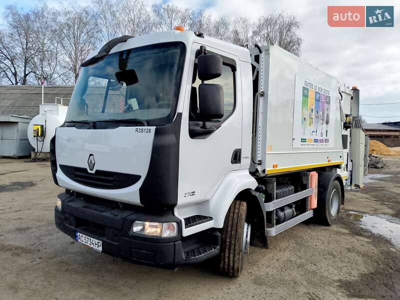 Мусоровоз Renault Midlum 2012 в Луцке