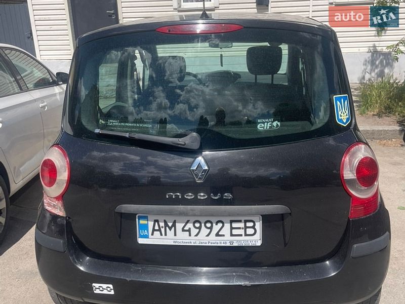Хэтчбек Renault Modus 2007 в Коростышеве