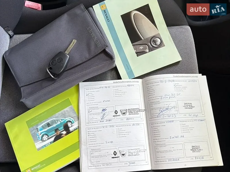 Хэтчбек Renault Modus 2006 в Белой Церкви документ