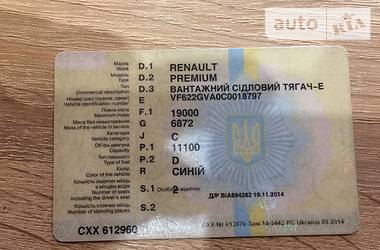 Тягач Renault Premium 1998 в Житомире