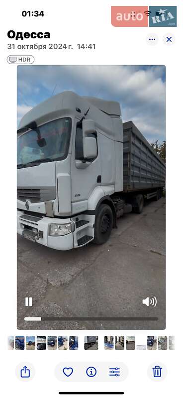 Зерновоз Renault Premium 2011 в Одессе