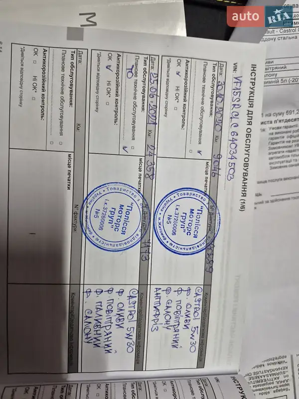 Хетчбек Renault Sandero StepWay 2019 в Вінниці документ