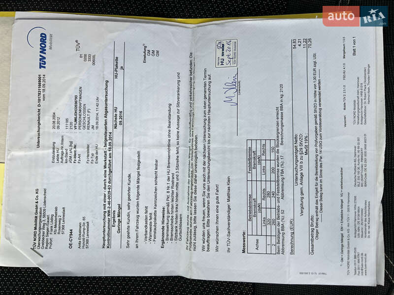 Минивэн Renault Scenic 2004 в Виннице фото 79 Минивэн Renault Scenic 2004 в Виннице