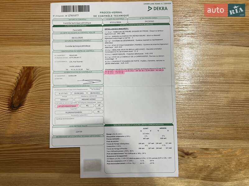 Мінівен Renault Scenic 2011 в Сумах