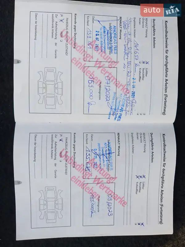 Минивэн Renault Scenic 2005 в Виннице документ 8 фото Минивэн Renault Scenic 2005 в Виннице документ