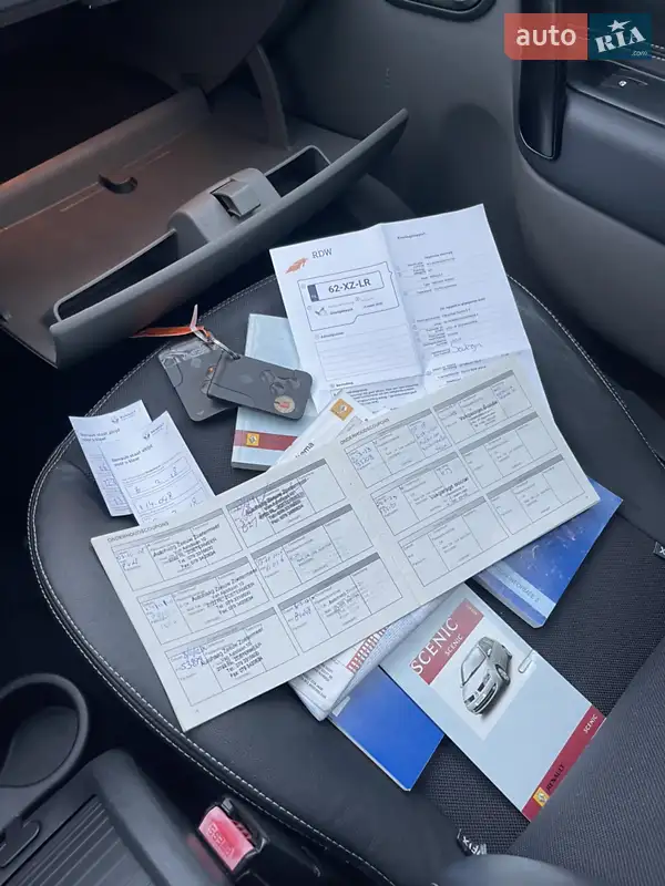 Минивэн Renault Scenic 2008 в Ровно документ