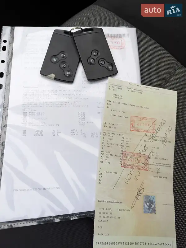 Минивэн Renault Scenic 2014 в Дубно документ