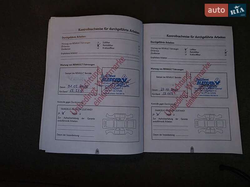 Минивэн Renault Scenic 2004 в Луцке