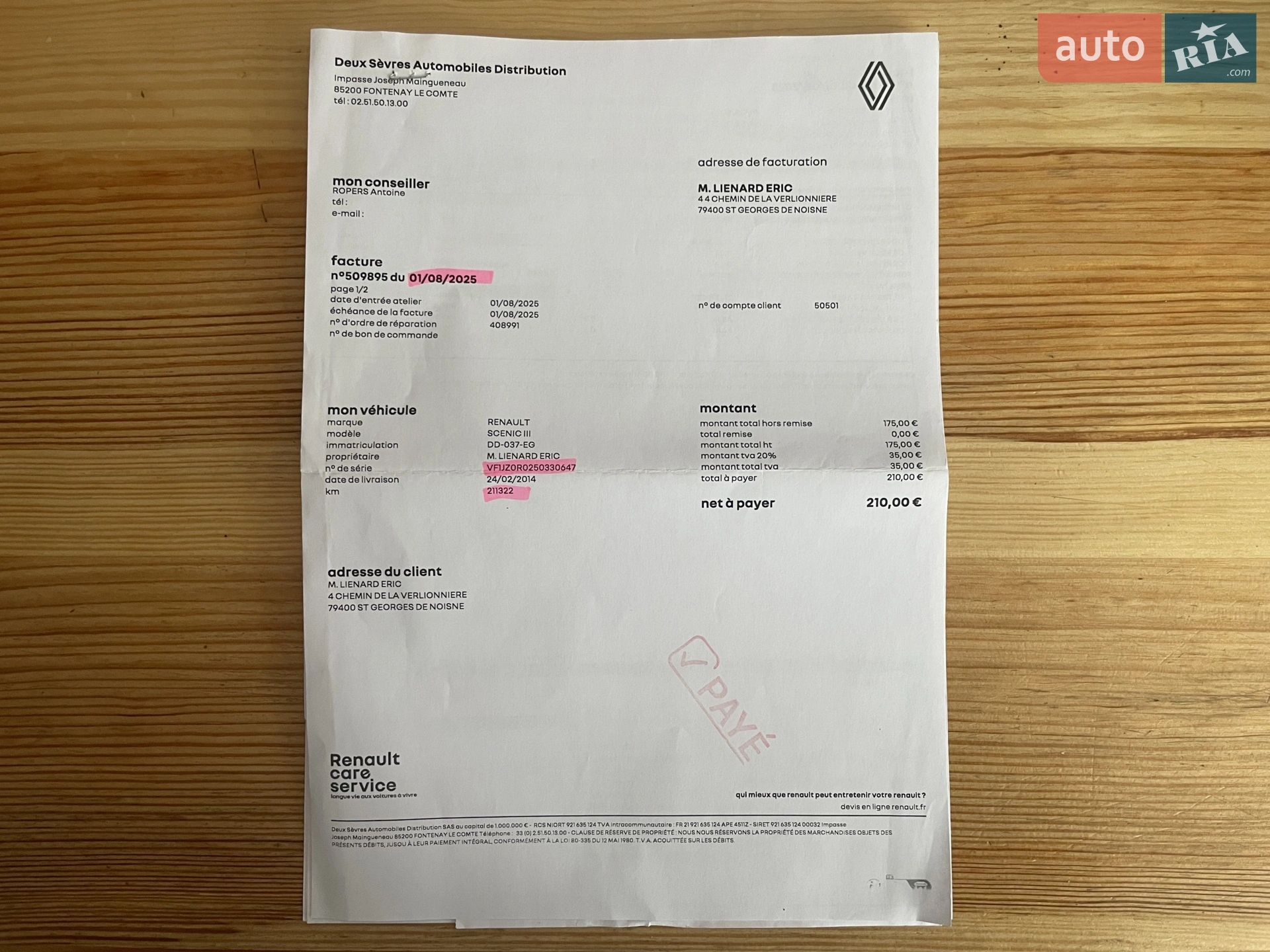 2014 Renault Scenic - мініатюра 126