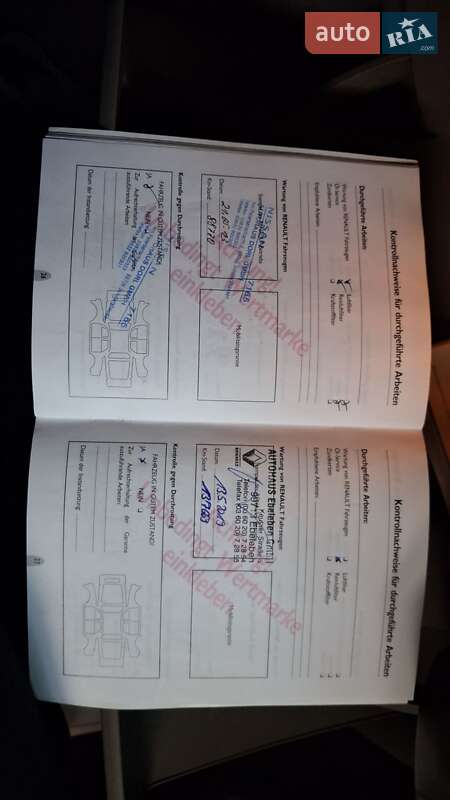 Минивэн Renault Scenic 2005 в Дубно