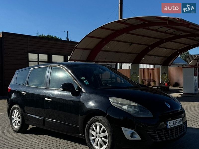 2010 Renault Scenic, VIN VF1JZ1GA644481821:plate — photo 1 (autoria)