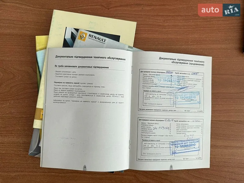 Минивэн Renault Scenic 2006 в Киеве документ