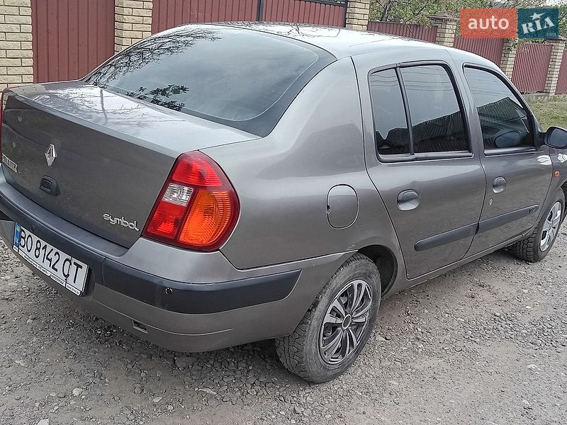 Седан Renault Symbol 2003 в Жмеринке