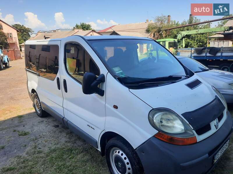 Минивэн Renault Trafic 2001 в Черновцах