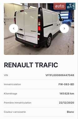 Вантажний фургон Renault Trafic 2020 в 