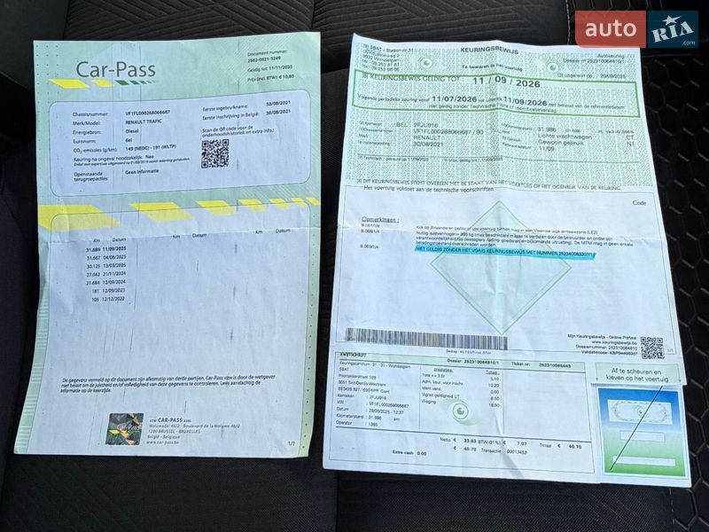 Грузовой фургон Renault Trafic 2021 в Луцке