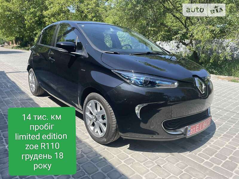 Хетчбек Renault Zoe 2018 в Львові