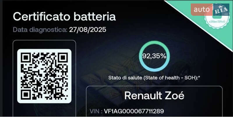 Хетчбек Renault Zoe 2021 в Рівному