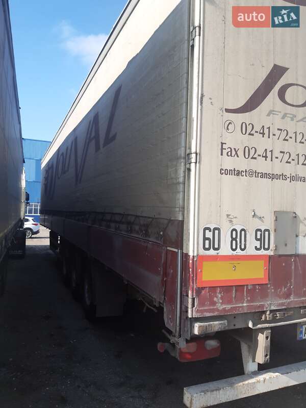 Тентований борт (штора) - напівпричіп Renders ROC 2007 в Черкасах