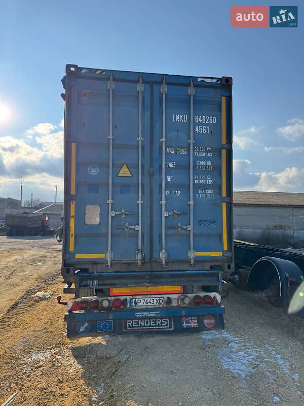 Контейнеровоз полуприцеп Renders В 2004 в Одессе фото 6 Контейнеровоз полуприцеп Renders В 2004 в Одессе