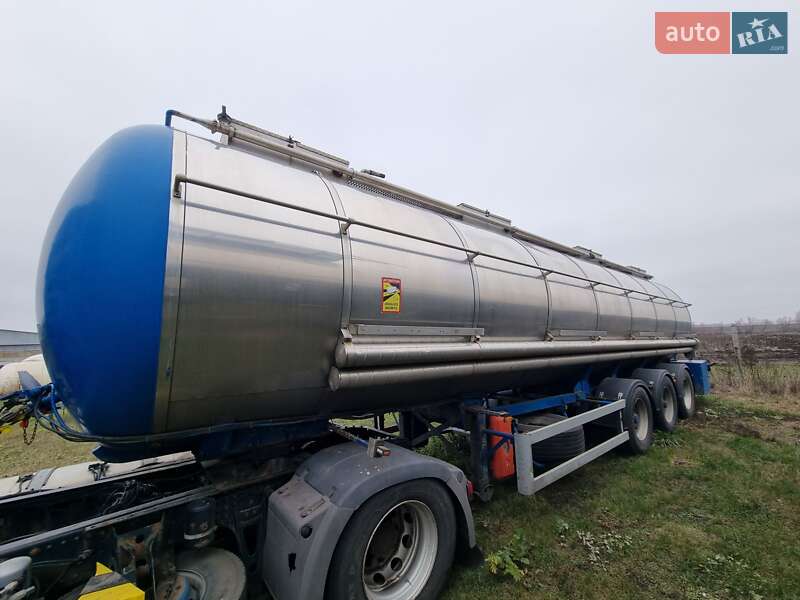 Цистерна полуприцеп Rinnen S-NA 1992 в Днепре фото Цистерна полуприцеп Rinnen S-NA 1992 в Днепре