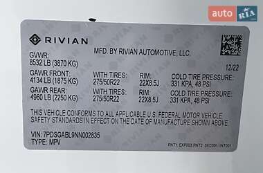 Внедорожник / Кроссовер Rivian R1S 2022 в 