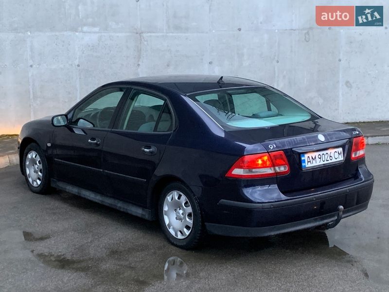 Седан Saab 9-3 2003 в Киеве