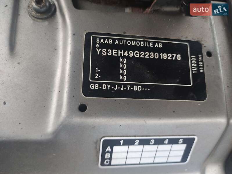 Универсал Saab 9-5 2002 в Киеве