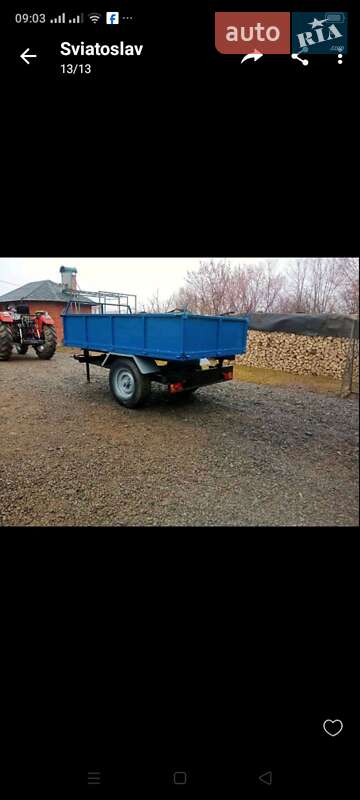 Другие прицепы Самодельный Самодельный прицеп 2025 в Надворной