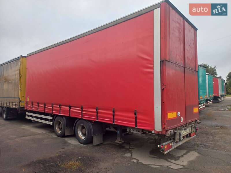 Тентованный борт (штора) - прицеп Samro 2EC19 2005 в Березному фото 9 Тентованный борт (штора) - прицеп Samro 2EC19 2005 в Березному