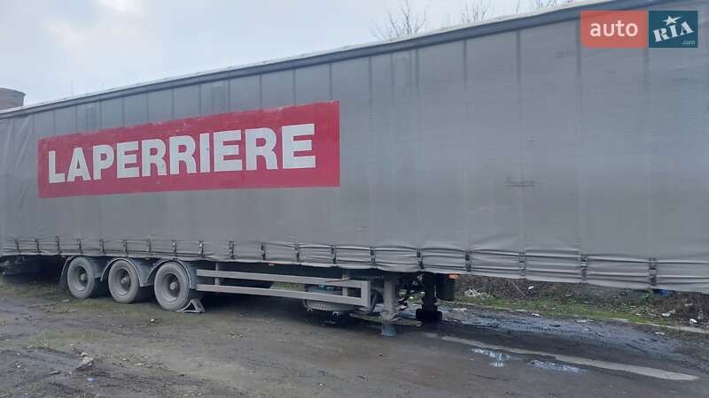 Тентованный борт (штора) - полуприцеп Samro 3EC24 2001 в Ровно