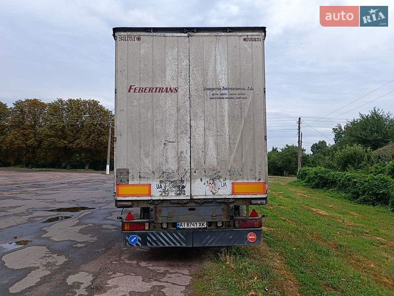 Бортовий напівпричіп Samro Alusam 2002 в Києві