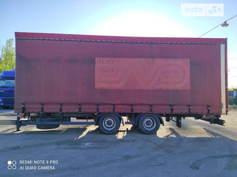 Тентований борт (штора) - прицеп Samro CD 2007 в Харкові фото 2 Тентований борт (штора) - прицеп Samro CD 2007 в Харкові