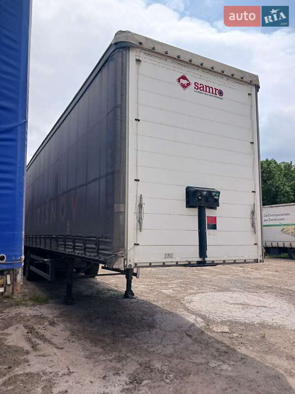 Бортовий напівпричіп Samro Original 2006 в Чернівцях
