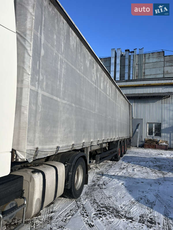 Тентованный борт (штора) - полуприцеп Samro S 338WHPF 2003 в Днепре