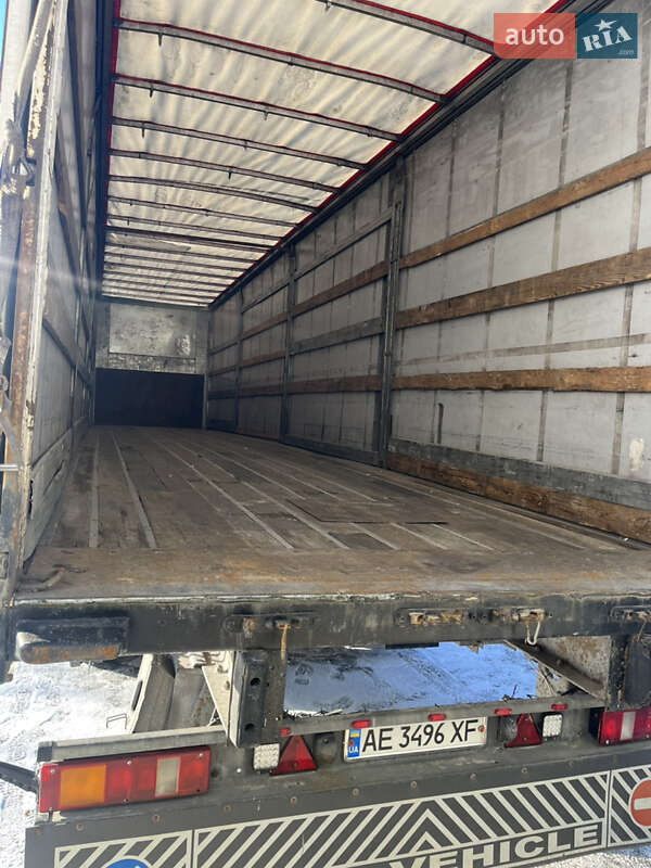 Тентованный борт (штора) - полуприцеп Samro S 338WHPF 2003 в Днепре