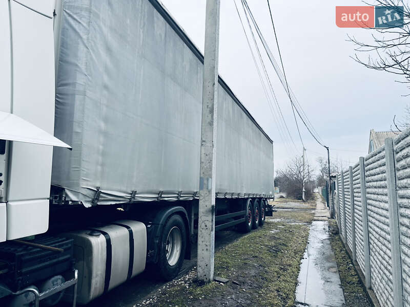 Тентованный борт (штора) - полуприцеп Samro S 338WHPF 2003 в Днепре