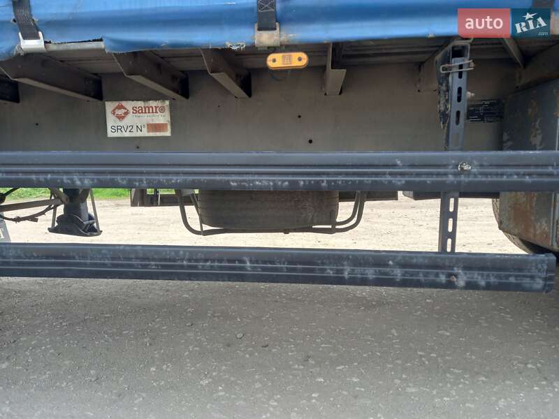 Тентований борт (штора) - напівпричіп Samro ST39WGPE 2004 в Тернополі фото 4 Тентований борт (штора) - напівпричіп Samro ST39WGPE 2004 в Тернополі