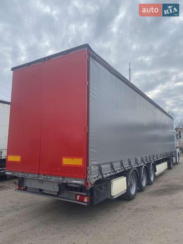 Тентованный борт (штора) - полуприцеп Samro ST39WGPE 2007 в Ковеле фото 2 Тентованный борт (штора) - полуприцеп Samro ST39WGPE 2007 в Ковеле