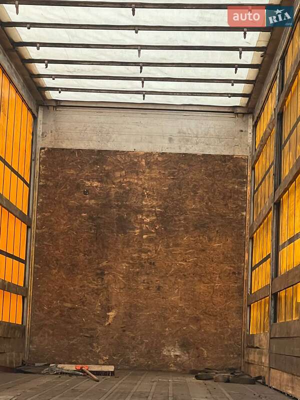 Тентованный борт (штора) - полуприцеп Samro ST 2011 в Любомле