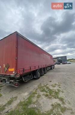 Тентований борт (штора) - напівпричіп Samro ST 2007 в Яворові