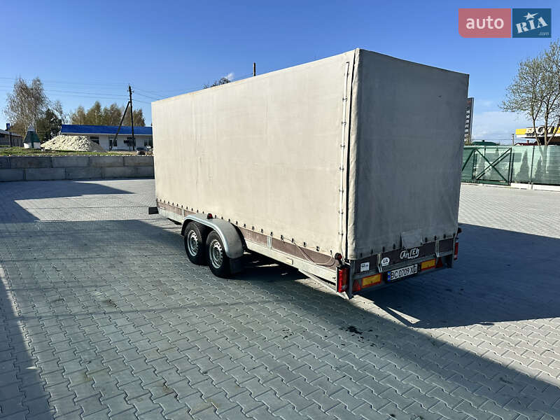 Тентованный борт (штора) - прицеп Сантей 2500 2011 в Мостиске