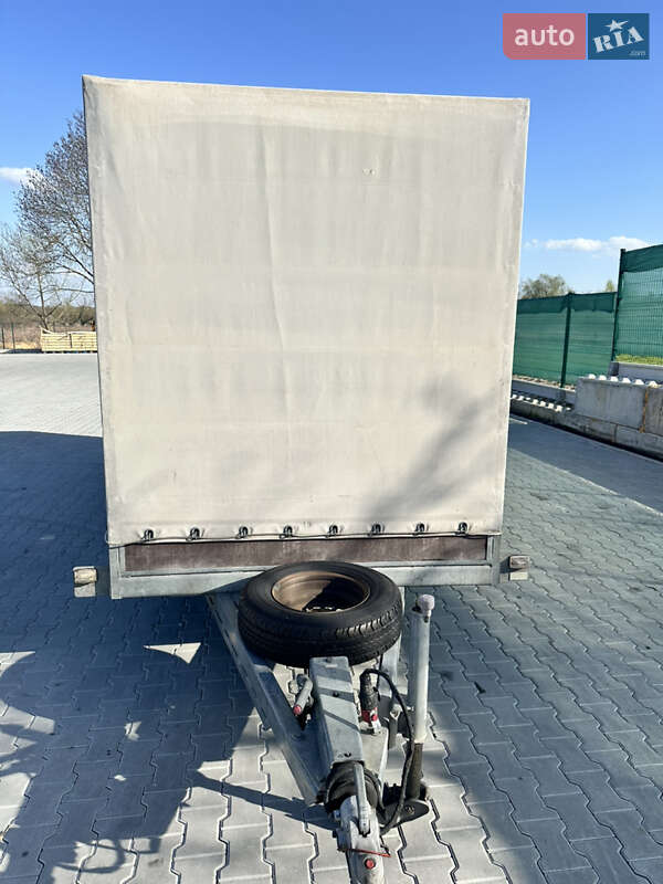 Тентованный борт (штора) - прицеп Сантей 2500 2011 в Мостиске