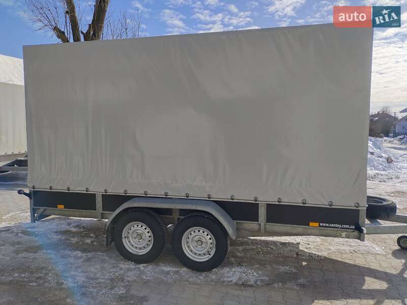 Тентованный борт (штора) - прицеп Сантей 2500 2023 в Лопатине