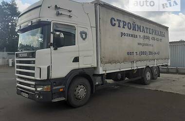 Тентованый Scania 114 2000 в Северодонецке