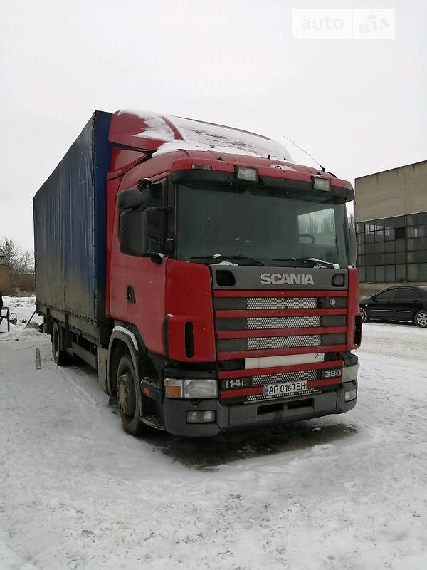 Тентованый Scania 114 2000 в Запорожье