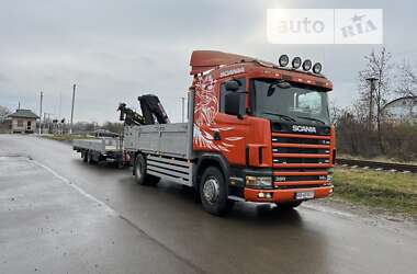 Кран-манипулятор Scania 114 2001 в Коломые